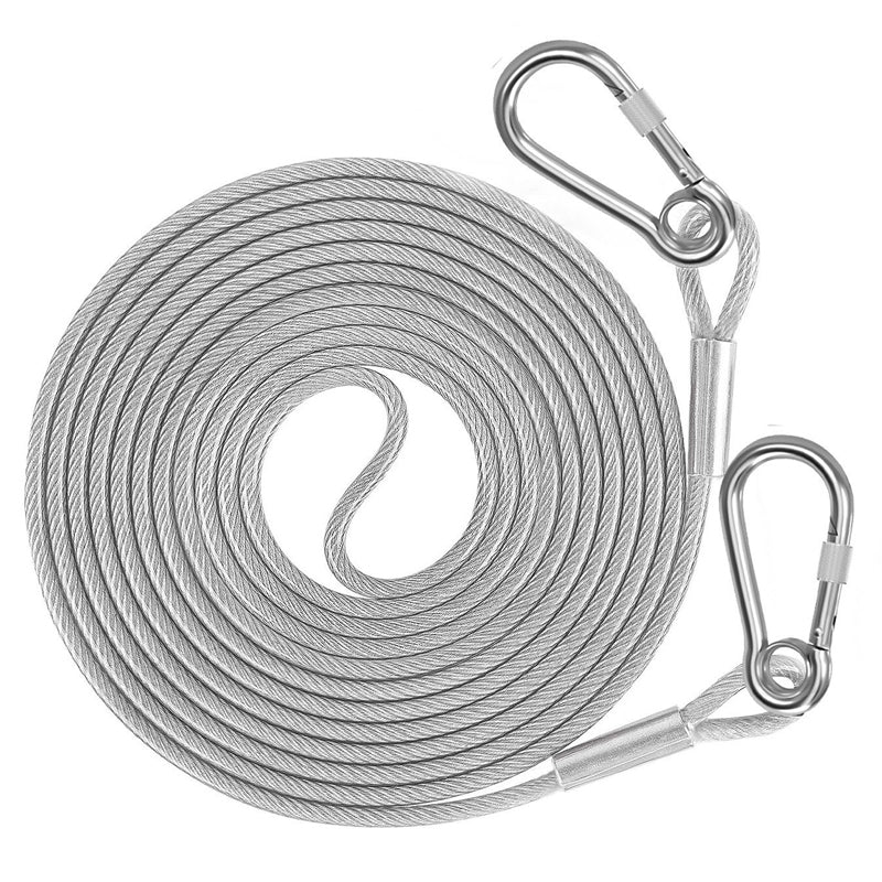 Alsidigt hundekobbel i stål & PVC, essentielt hundetilbehør for tyggesikring & sikkerhed på tur.