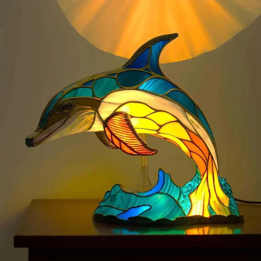 Boligindretning med stil: Unik dyrelampe, en kunstnerisk dekorativ bordlampe for alle.
