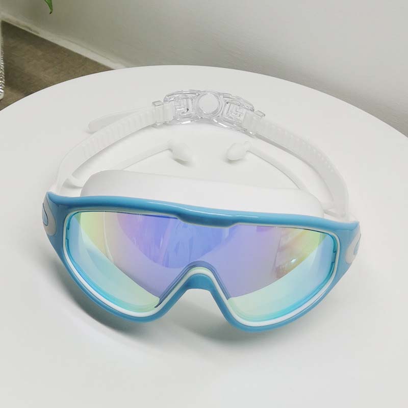 Moderne AquaVision svømmebriller med elegant design, dugfri linser & bredt synsfelt. Unisex.