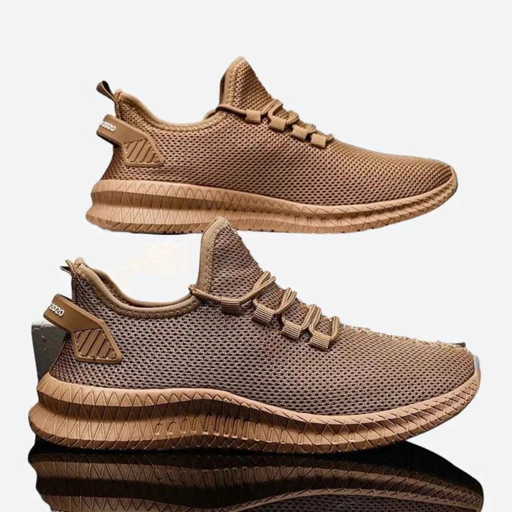 Letvægts snørresneakers til unisex med åndbart overdel og trendy chunky sål. Komfortabel til hverdagsbrug.