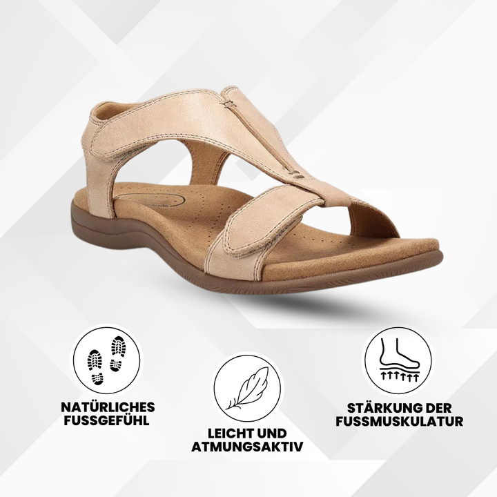 Komfortable unisex ortopædiske sandaler for sommer, hverdag og optimal fodlindring.