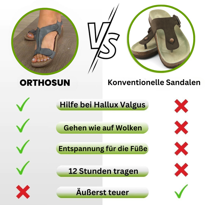Komfortable ortopædiske sandaler forbedrer kropsholdning og giver fodlindring hver dag.