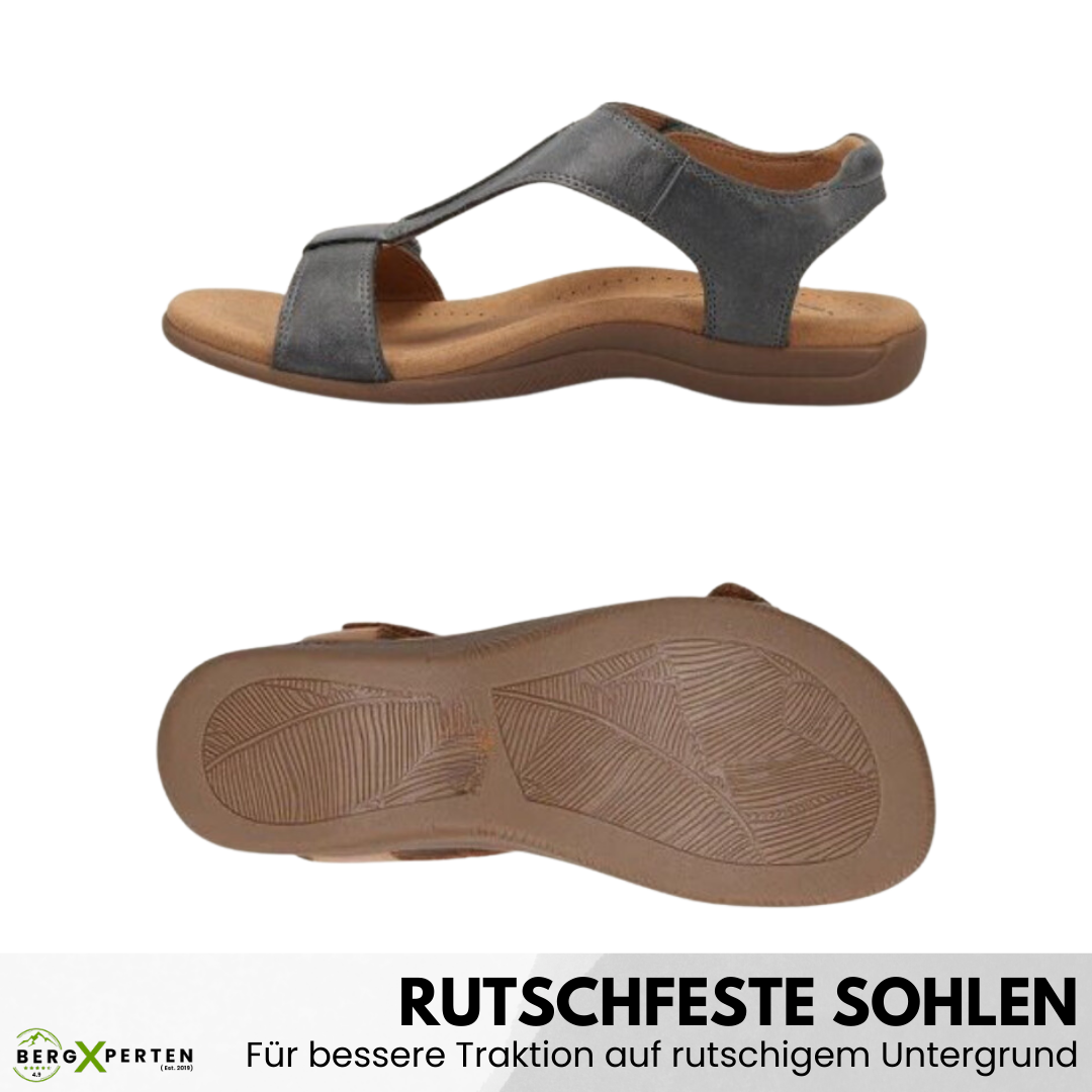 Robuste ergonomiske sandaler, der tilbyder fremragende fodstøtte og forbedret kropsholdning.