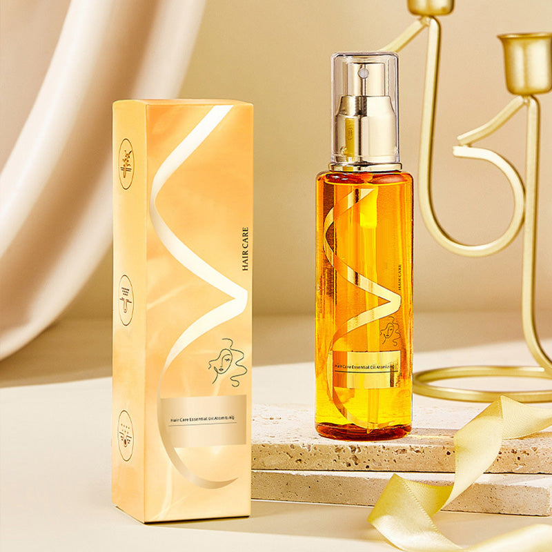Strålende og sundt hår. Denne håreliksir forbedrer hårets tekstur og giver en smuk glans.