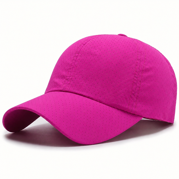 Letvægts unisex netkasket med UV-beskyttelse. Hurtigtørrende og åndbar, ideel til sport og sommer.