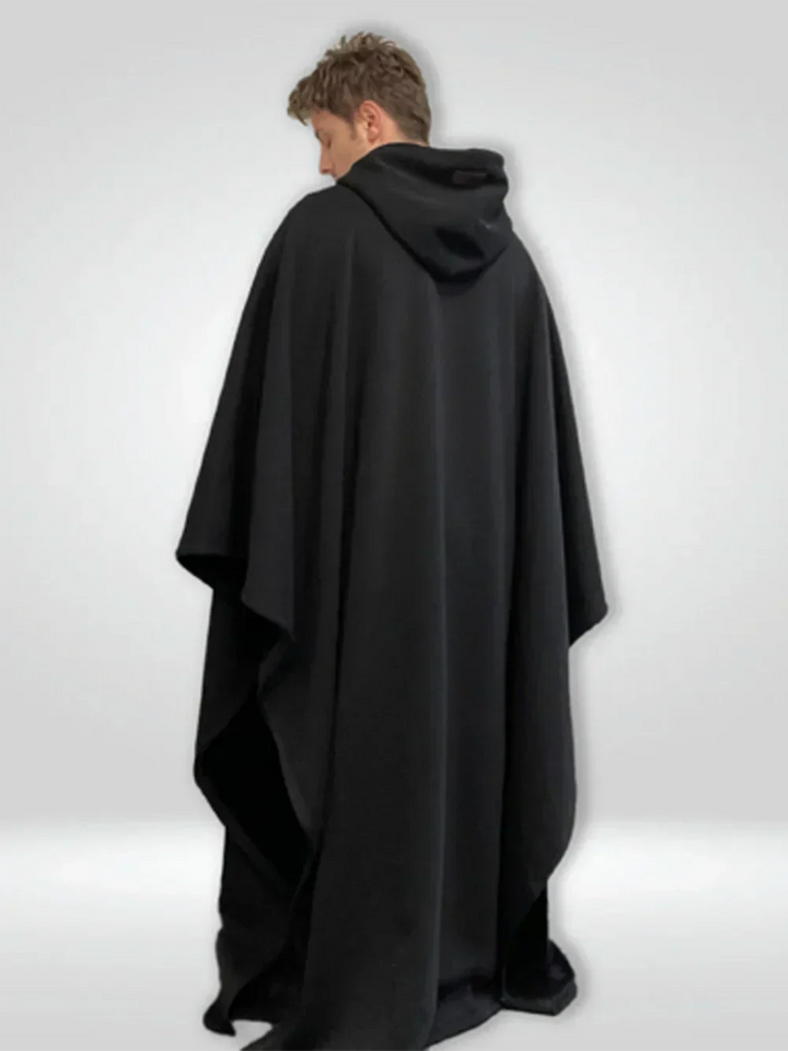 Unisex hoodie tæppe i grå. Tilbyder varme og komfort til både mænd og kvinder. Ideelt hygge-tæppe.