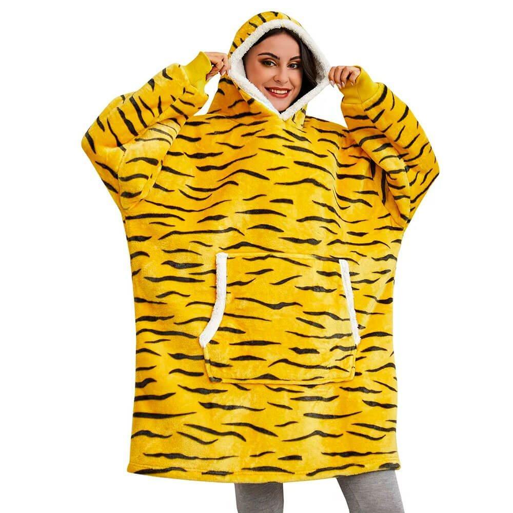 Luksuriøst og blødt unisex dækken, designet til maksimal vintervarme og komfort i hjemmet.