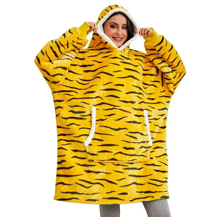 Luksuriøst og blødt unisex dækken, designet til maksimal vintervarme og komfort i hjemmet.
