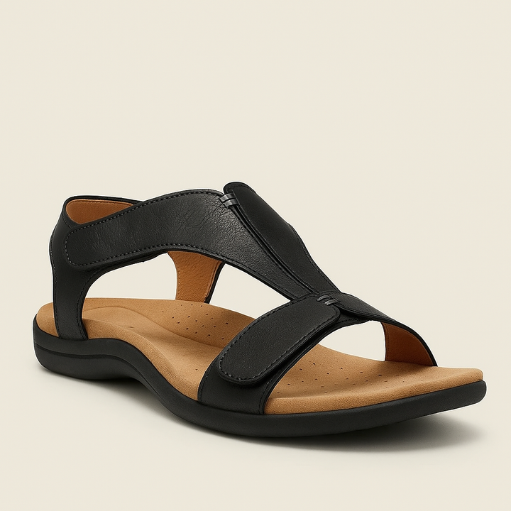 Bløde unisex ortopædiske sandaler for ultimativ komfort. Stødabsorberende sål giver aflastning til aktive fødder.