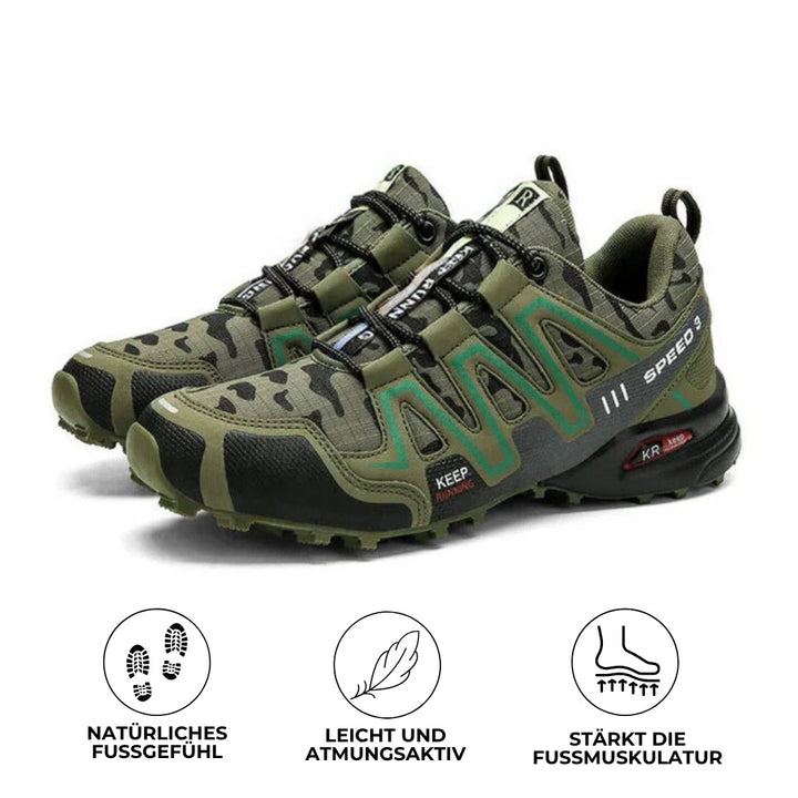 Unisex ortopædiske vandrestøvler for optimal komfort og aflastning under vandring og trekking. Fodvenlige.