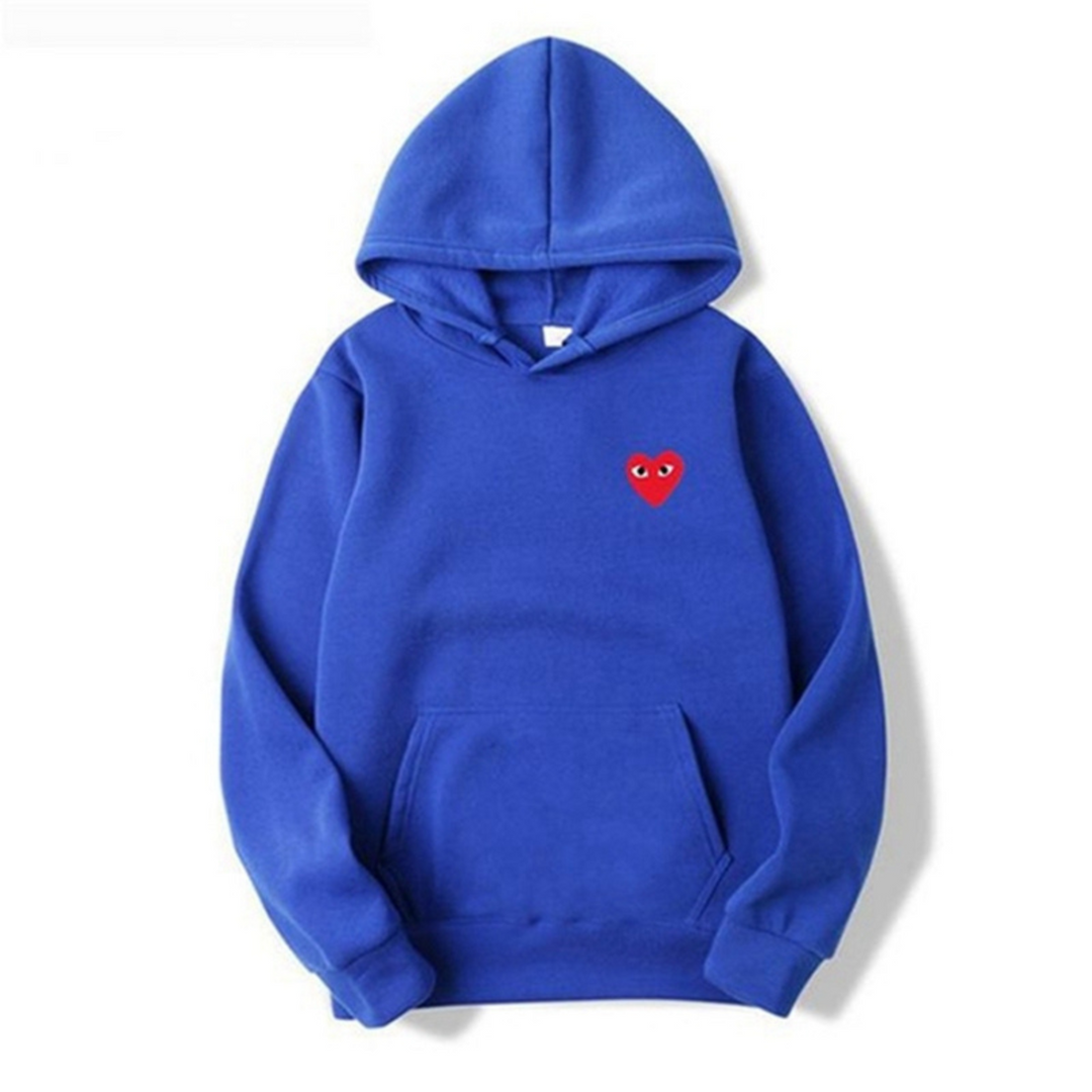 Streetwear Pulse hoodie til damer og herrer. Komfortabel hjertepullover, ideel til en moderne, afslappet stil.