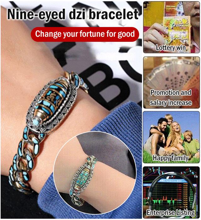 Stilrent unisex armbånd med turkis & Dzi-perle. Håndlavet for klarhed, balance & meditation.
