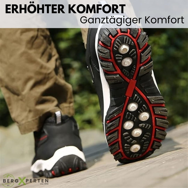 Unisex ergonomiske skridsikre grå sko, fleksible, støtter fodhelsen, åndbart materiale, vandtætte