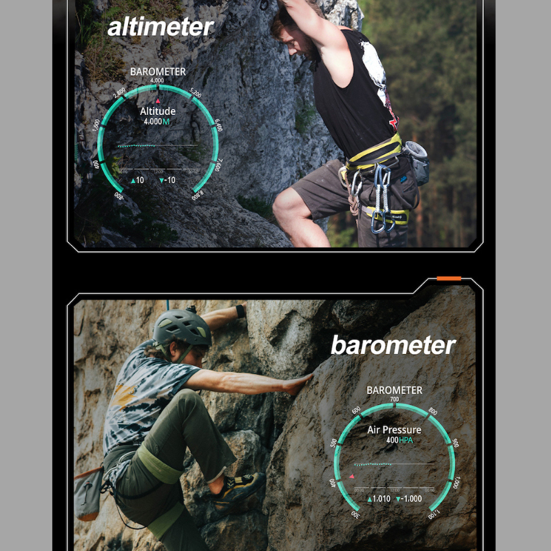 Smartwatch fungerer som personlig assistent. Få notifikationer, vejr og sundhedsindsigt direkte på dit ur.