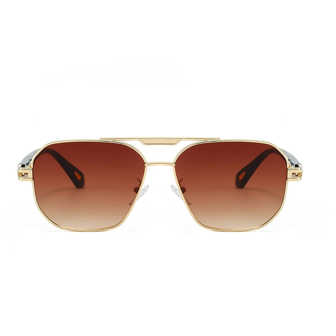 Unisex solbriller for mode og beskyttelse. UV400, anti-refleks glas & metallisk design.