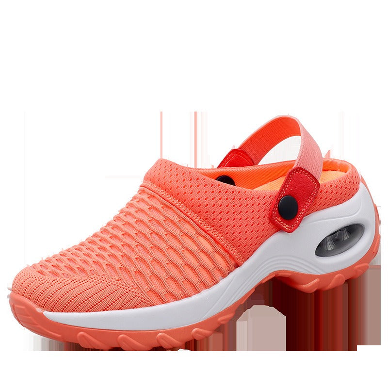 Sporty unisex sandaler/træsko med åben tå og god ventilation, ideel til komfort.