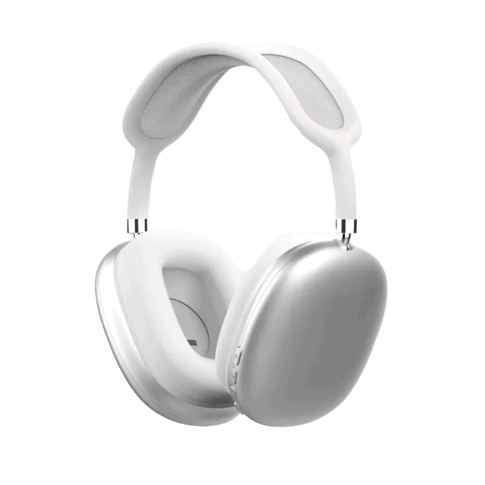 Unisex støjreducerende trådløse over-ear hovedtelefoner i sort, perfekt til dyb lyd og komfortabel pendling.