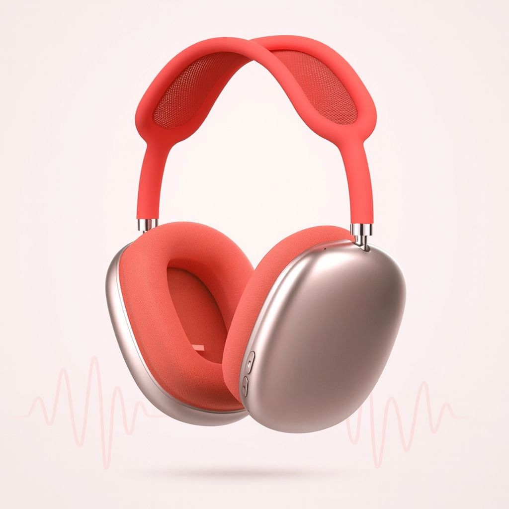 Nyd roen med unisex over-ear hovedtelefoner. Aktiv støjreduktion giver uforstyrret musik og klar lyd.