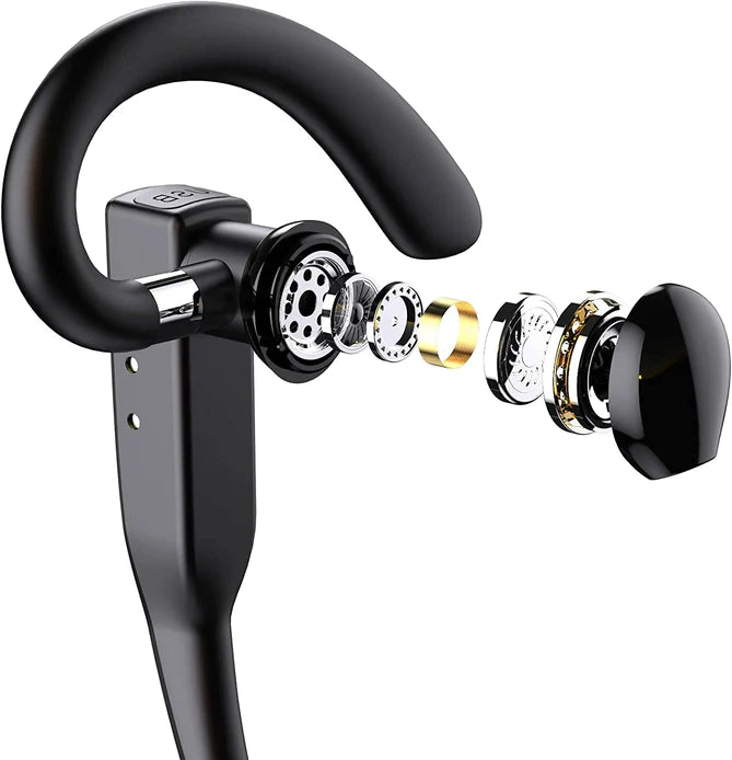 Støjreducerende trådløst headset i unisex design, optimeret for klar kommunikation og dyb lyd.