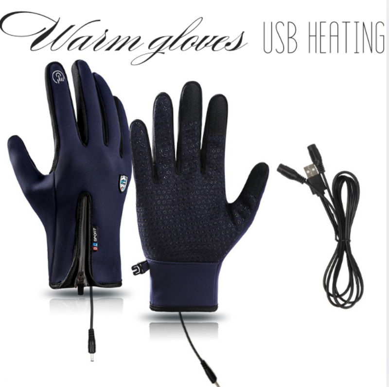 Vindafvisende vinterhandsker med varme til enhver aktivitet. Unisex, touchscreen og sort.