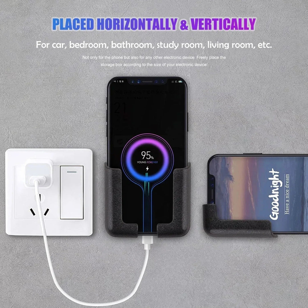 Fleksibel bilholder, der kan monteres på instrumentbræt, forrude eller luftventil for optimal synlighed.