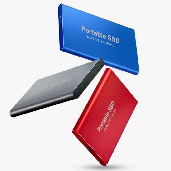 USB-C ekstern SSD med lynhurtig overførsel. Perfekt til sikker og hurtig datalagring på farten.