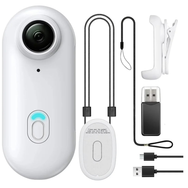 Alsidigt 4K bodycam. Vandtæt, med WiFi og en 360° magnetisk holder, perfekt til action, sport og vlogging.
