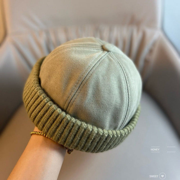 Varm og komfortabel unisex beanie i vintage look, ideel som hovedbeklædning.