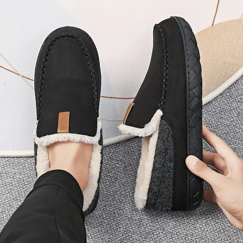 Varme WarmStep loafers til mænd, perfekte komfortsko til kolde dage. Bløde og afslappede herresko.