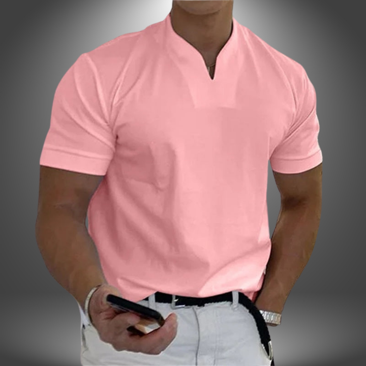 Elegant Vincent herreskjorte med lange ærmer til mænd. Stilfuld og åndbar casual skjorte til et moderne look.