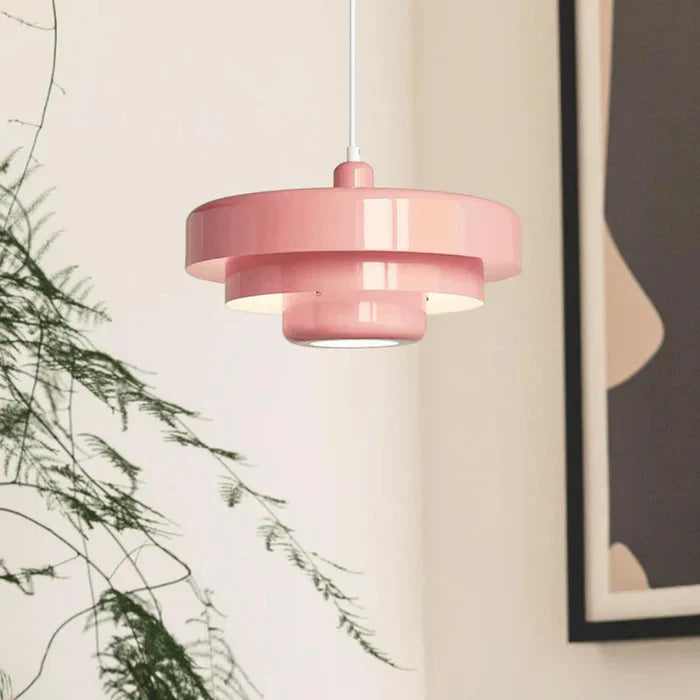Vintage LED Pendellampe i sort-bronze, metal, varmt hvidt lys, stilfuldt design, velegnet til boliger.
