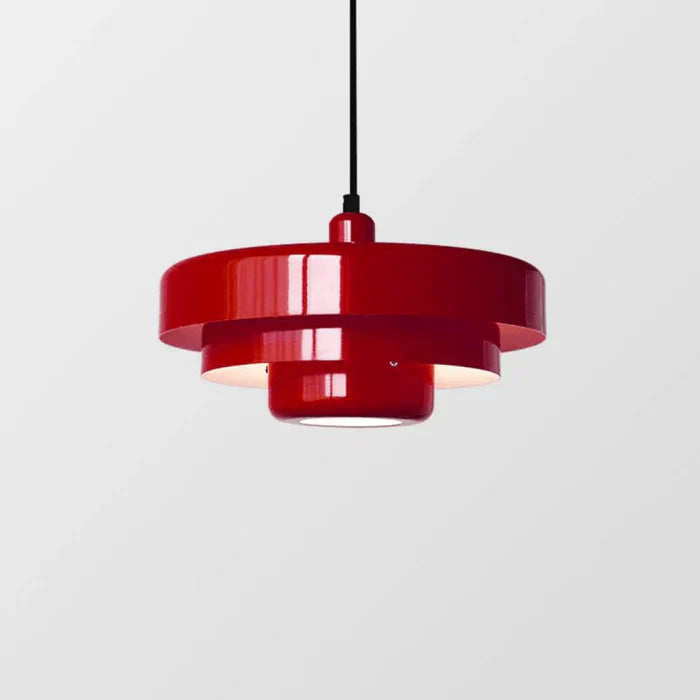 Vintage LED Pendellampe i sort-bronze, metal, varmt hvidt lys, stilfuldt design, velegnet til boliger.