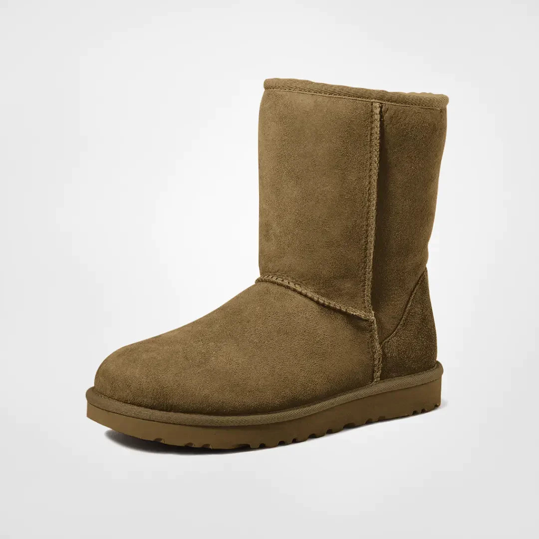 Moderne kvinders vinterstøvler. Elegante og varme snestøvler til koldt vejr og modebevidste kvinder.