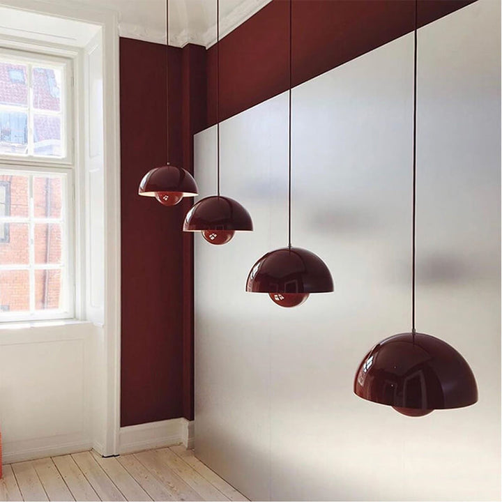 Elegant VividDome loftbelysning. Dekorativ indendørs lampe med stemningslys til ethvert rum.