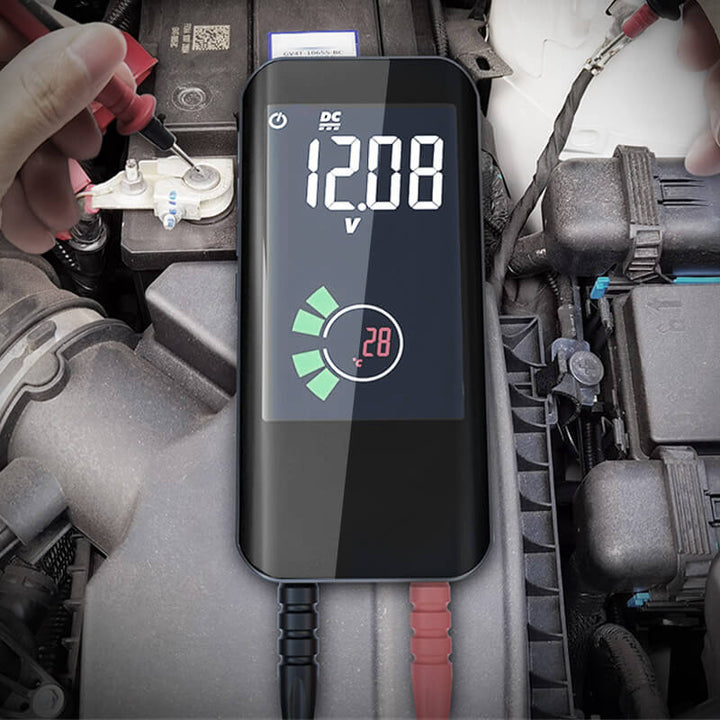 Smart automatisk multimeter med farvet LCD-display. Det kompakte design gør det ideelt til præcise målinger både hjemme og på farten.