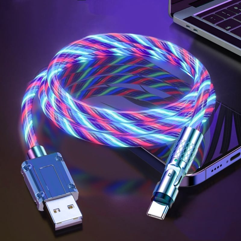 VoltFlex magnetisk kabel i fleksibelt design til nem opbevaring. Hurtig opladning.