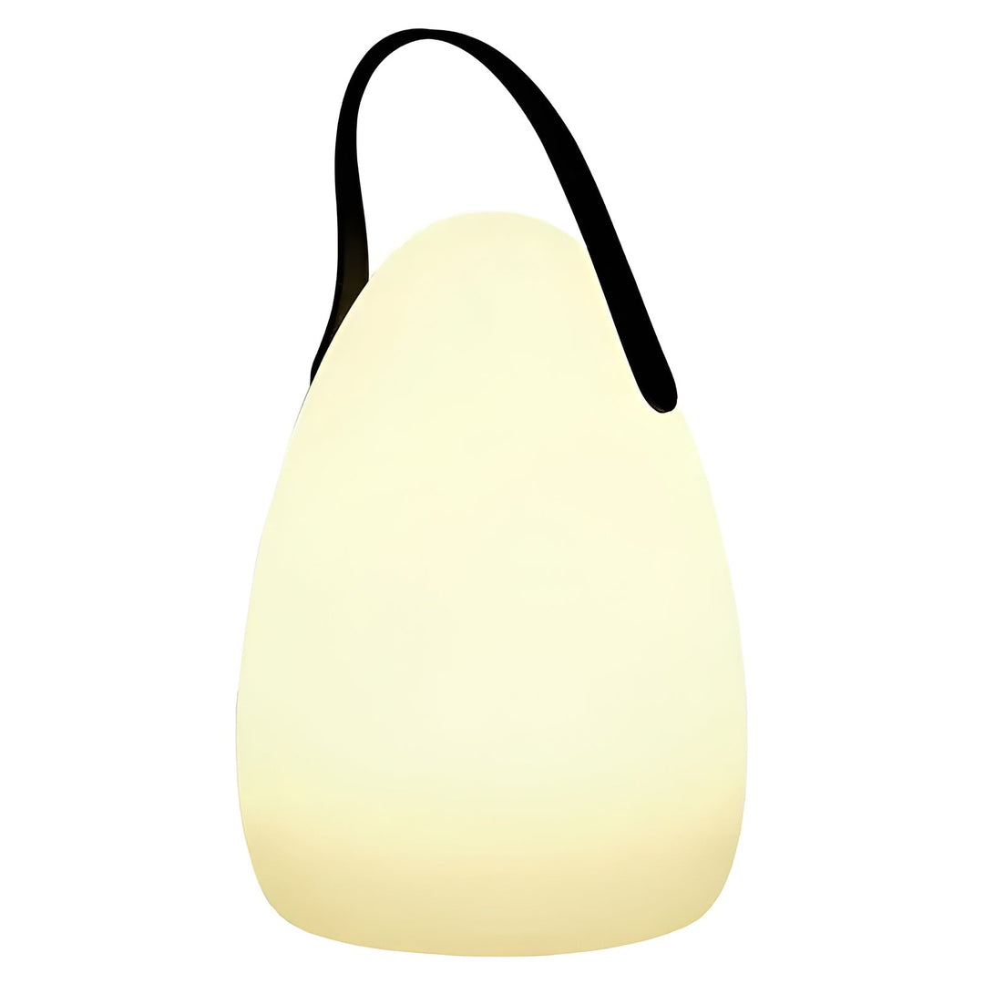 Vandtæt, trådløs LED bordlampe med 16 farver, til indendørs og udendørs brug, moderne design, dæmpbar.