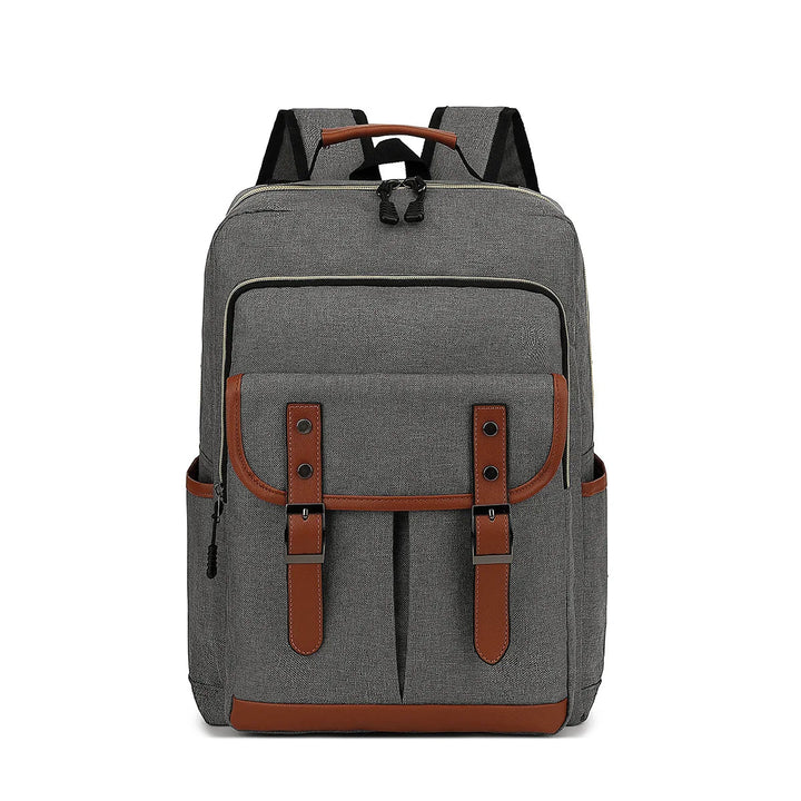 Vandtæt, stilfuld laptop-rygsæk, unisex, robust, alsidige rum, ideel til rejser. Beskytter mod fugt.