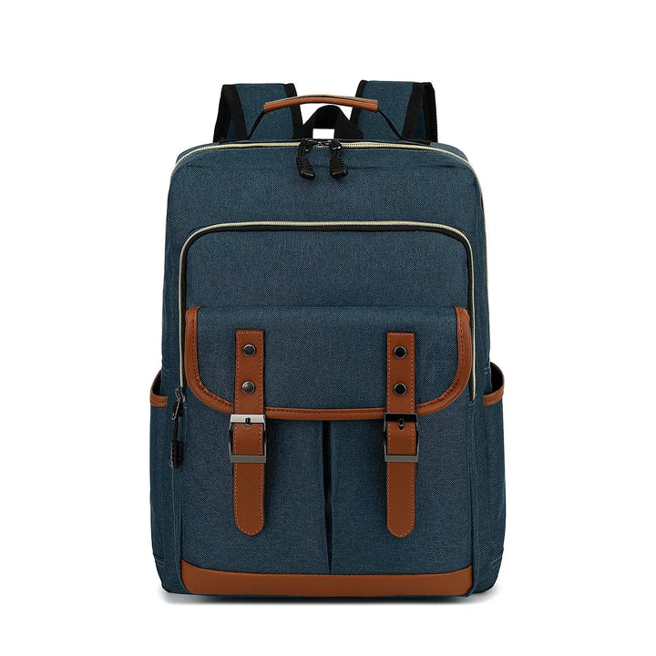 Vandtæt, stilfuld laptop-rygsæk, unisex, robust, alsidige rum, ideel til rejser. Beskytter mod fugt.