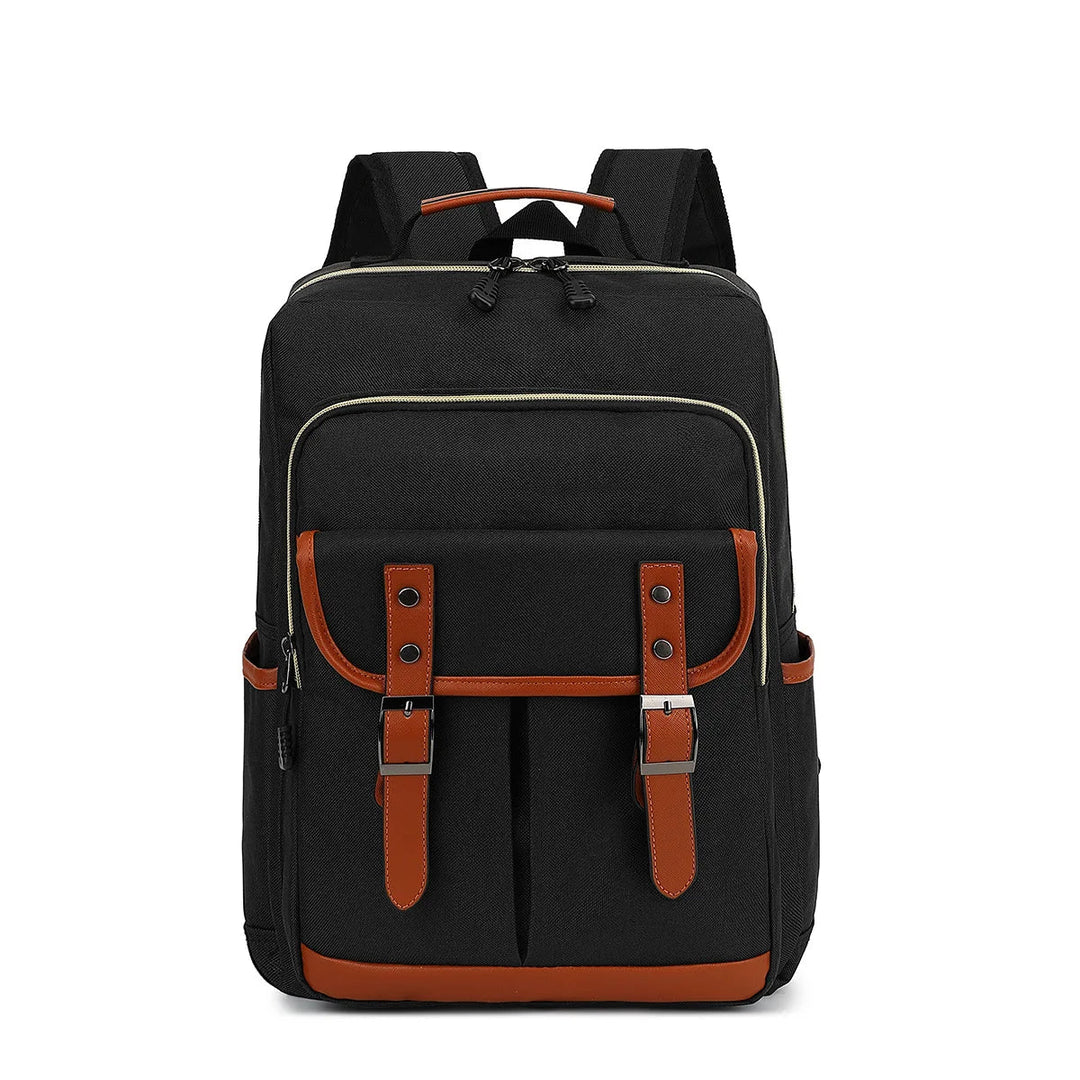 Vandtæt, stilfuld laptop-rygsæk, unisex, robust, alsidige rum, ideel til rejser. Beskytter mod fugt.