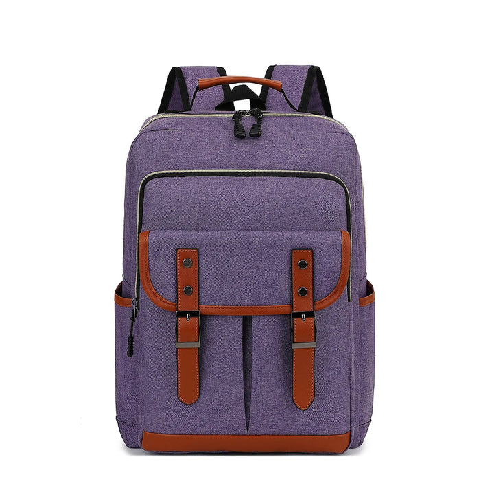 Vandtæt, stilfuld laptop-rygsæk, unisex, robust, alsidige rum, ideel til rejser. Beskytter mod fugt.