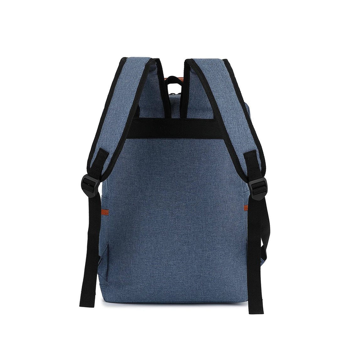 Vandtæt, stilfuld laptop-rygsæk, unisex, robust, alsidige rum, ideel til rejser. Beskytter mod fugt.