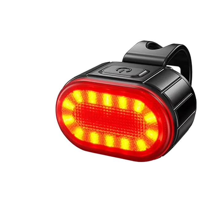 Genopladelige superlyse cykellygter, IPX4 vandtætte, kompakt designede LED'er til dag- og natkørsel med USB.
