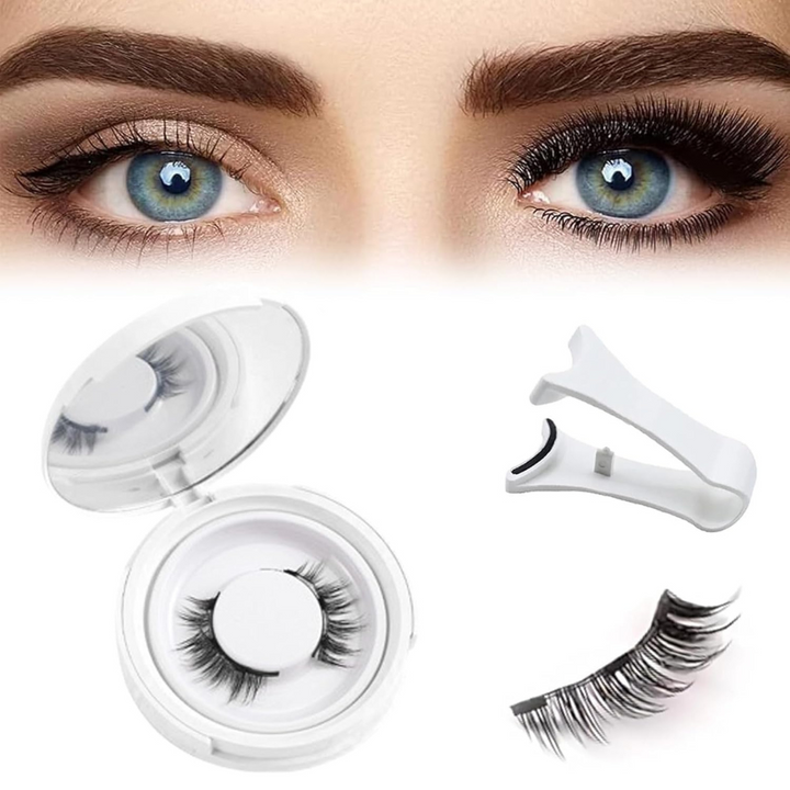 Magnetiske vipper for ubesværet glamour, ingen lim, naturligt voluminøst look, nemme at påføre.