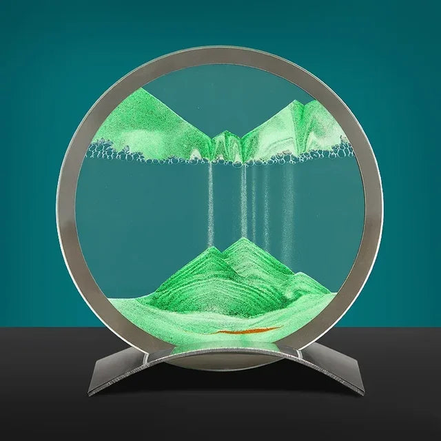 Lys og sandkunst i ét: ZenGlow bordlampe. Skab hygge og enestående visuelle oplevelser i hjemmet.